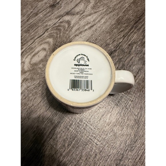 Disney Mickey Mouse Thru the Years Mug Applause 1935 1938 1947 Ceramic - Picture 3 of 4